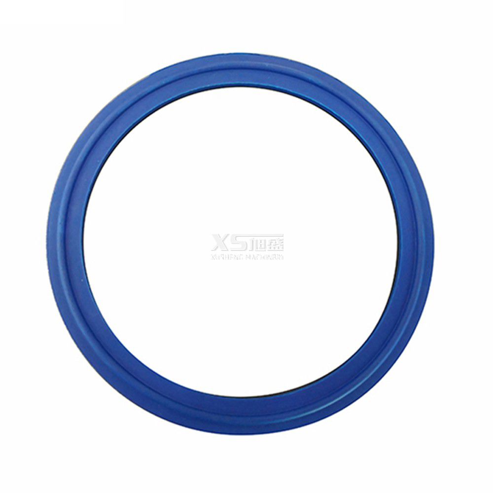 50.8mm Sanitary Detect Tri Clamp Blue BUNA Sealing Ring
