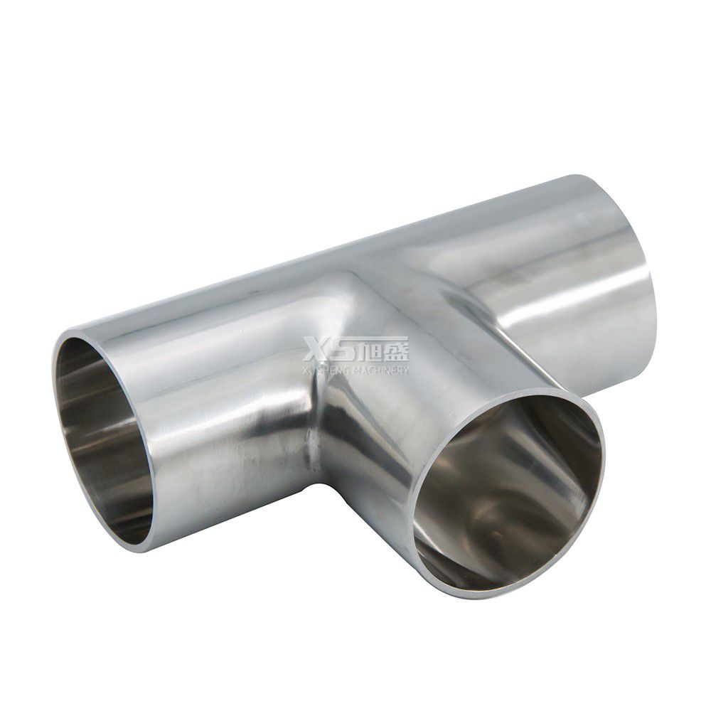 2"SMS Stainless Steel Hygienic Food Grade Welding Equal Tee