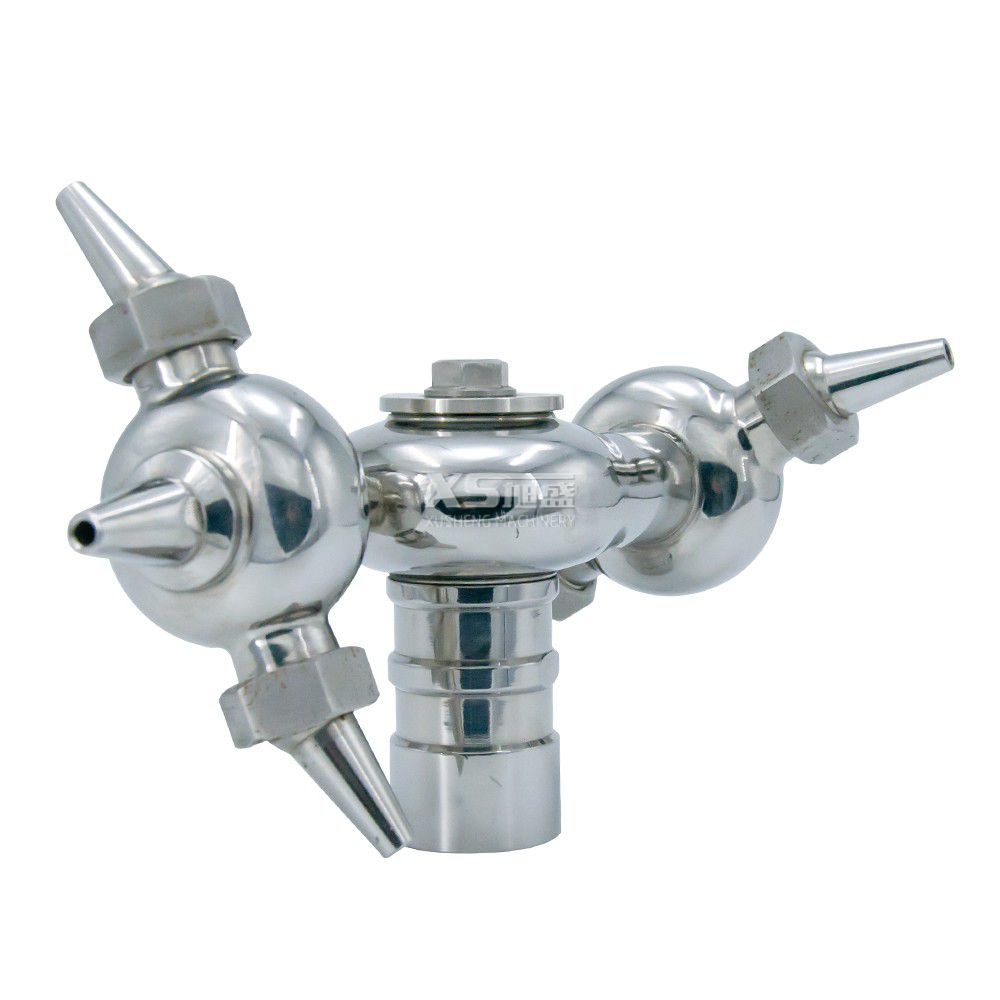 Stainless Steel SS304 Sanitary Female Thread Washing Nozzle