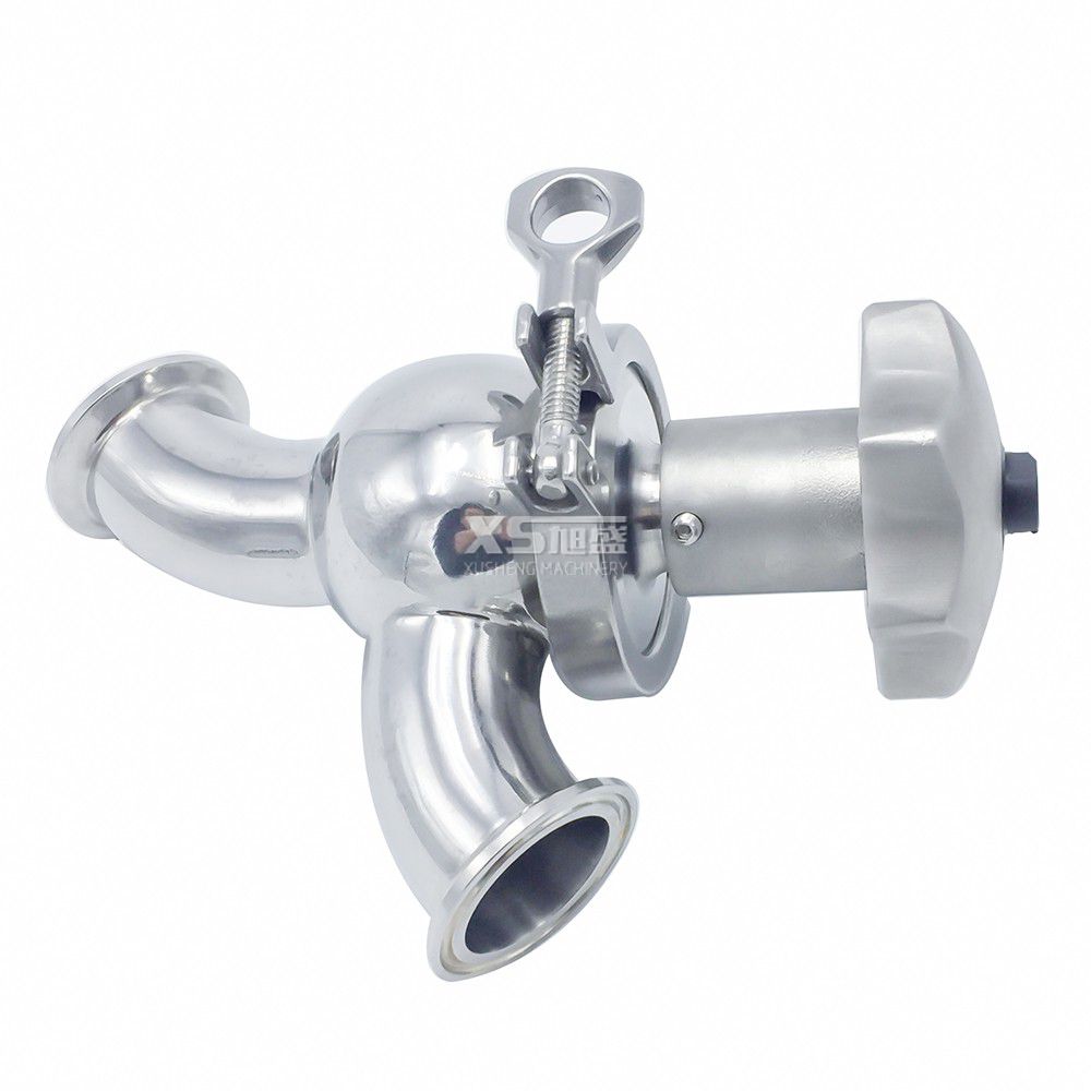 Mannual Tri-Clamp Flow Regulating Valves with Stainless Steel Clamp