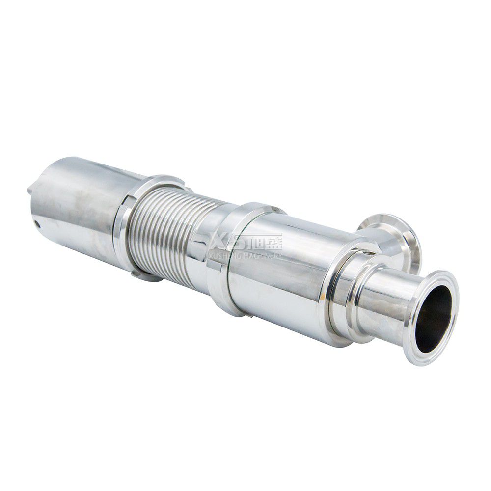 Sanitary Over Flow Valve Stainless Steel Safety Valve
