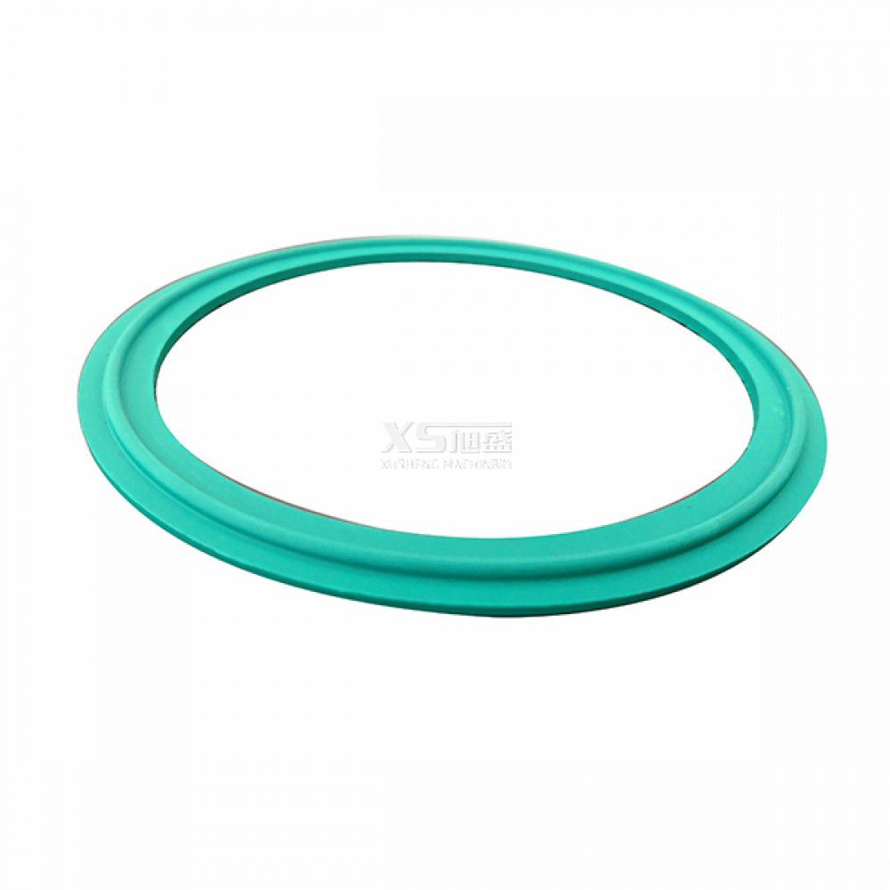 4"Sanitary Detect Tri Clamp Green VITON Sealing Ring