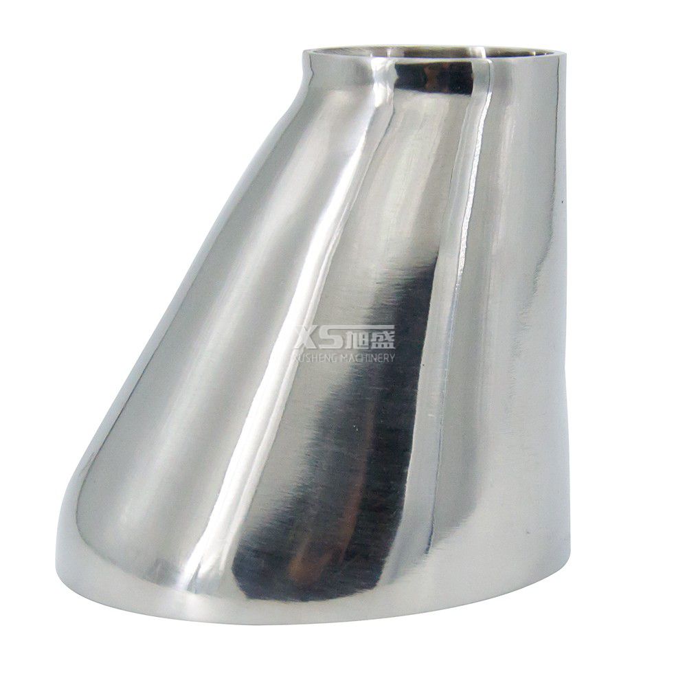 ISO Stainless Steel Hygienic Eccentric Reducer with 1.5mm THK.