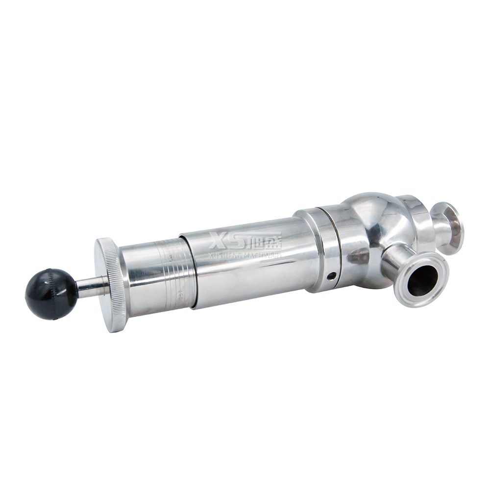 Stainless Steel Sanitary Pressure Air Relief Safety Valve