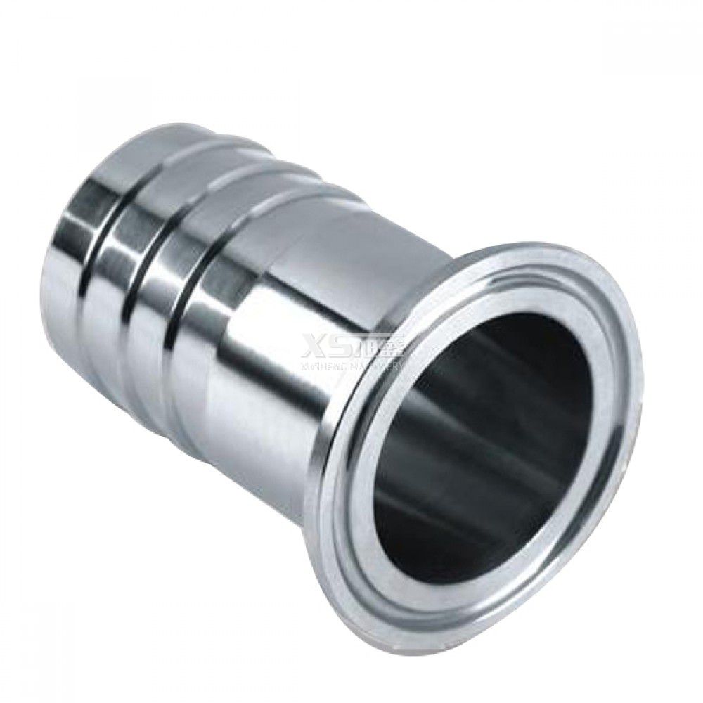 304 316L Sanitary Clamped Hose Adapter