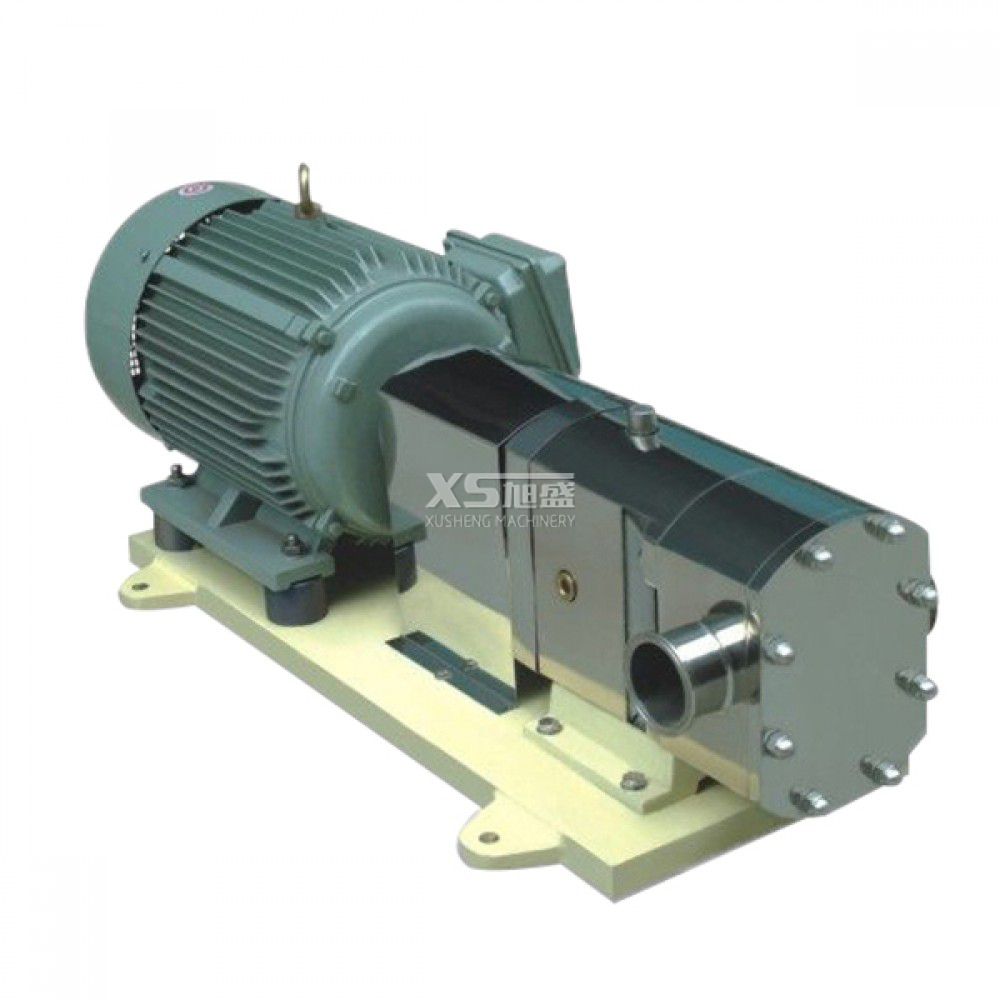Ss304 or Ss316L Sanitary Rotary Lobe Pump for High Viscosity